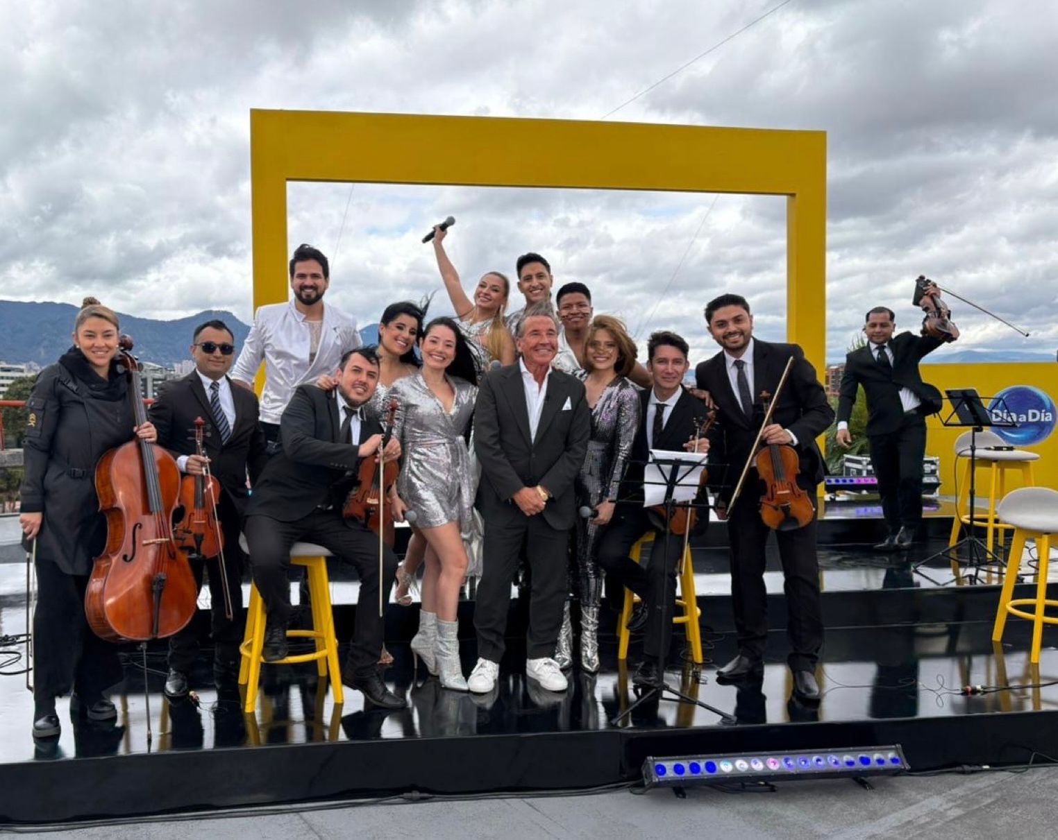 Mariachi en programa Día a Día